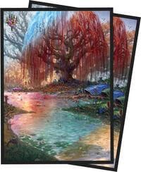 Bloomburrow Three Tree City Standard Deck Protector Sleeves for Magic: The Gathering (100-pack) - Ultra Pro Card Sleeves - Card Sleeves card