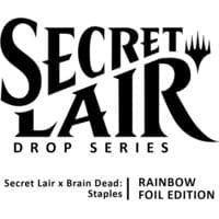 Secret Lair Drop: Secret Lair x Brain Dead: Staples - Rainbow Foil Edition - Secret Lair Drop Series - Magic: The Gathering card