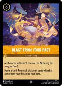 Blast From Your Past - Shimmering Skies - Disney Lorcana card
