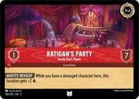 Ratigan's Party - Seedy Back Room - Shimmering Skies - Disney Lorcana card