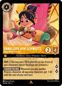 Vanellope von Schweetz - Sugar Rush Princess - Shimmering Skies - Disney Lorcana card