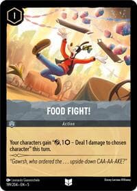 Food Fight! - Shimmering Skies - Disney Lorcana card