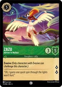 Zazu - Advisor to Mufasa - Shimmering Skies - Disney Lorcana card
