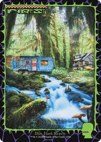Forest (1656) - Secret Lair Drop Series - Magic: The Gathering card