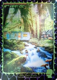 Forest (1656) (Rainbow Foil) - Secret Lair Drop Series - Magic: The Gathering card