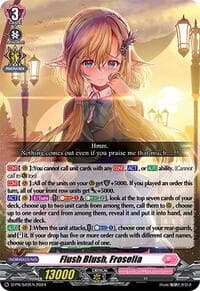 Flush Blush, Froselia - D Promo Cards - Cardfight Vanguard card