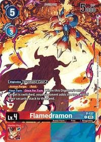Flamedramon (Update Pack 2024) - Digimon Promotion Cards - Digimon Card Game card