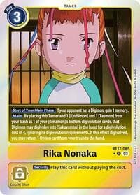 Rika Nonaka (Secret Crisis: Movie Memorial Pack) - Secret Crisis - Digimon Card Game card