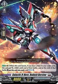 Galactic B-Hero, Bedash Bersten - D Promo Cards - Cardfight Vanguard card