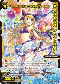 Remember//Memoria, Code: Heart (Diva GP Las Vegas 2024) - Promo Cards - WIXOSS card