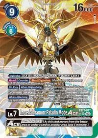 Imperialdramon: Paladin Mode ACE (Alternate Art) - Secret Crisis - Digimon Card Game card