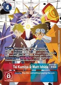 Tai Kamiya & Matt Ishida (Alternate Art) - Secret Crisis - Digimon Card Game card