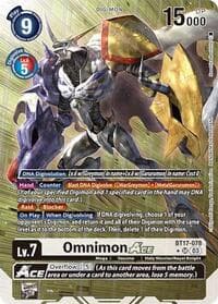 Omnimon ACE (Alternate Art) - Secret Crisis - Digimon Card Game card