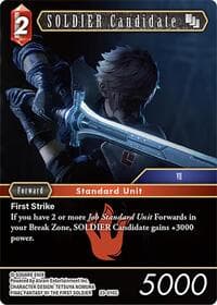 SOLDIER Candidate (23-010C) - Hidden Trials - Final Fantasy TCG card