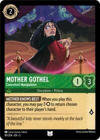 Mother Gothel - Conceited Manipulator - Shimmering Skies - Disney Lorcana card