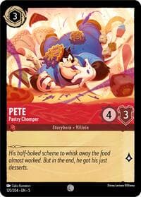Pete - Pastry Chomper - Shimmering Skies - Disney Lorcana card
