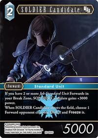 SOLDIER Candidate (23-031C) - Hidden Trials - Final Fantasy TCG card