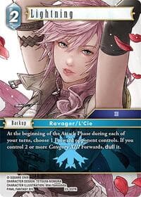 Lightning - Hidden Trials - Final Fantasy TCG card
