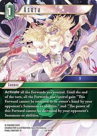 Asura - Hidden Trials - Final Fantasy TCG card