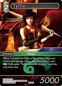 Yuffie - Hidden Trials - Final Fantasy TCG card