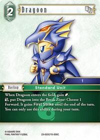 Dragoon - Hidden Trials - Final Fantasy TCG card