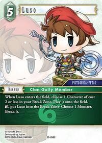 Luso - Hidden Trials - Final Fantasy TCG card