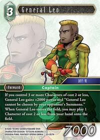 General Leo - Hidden Trials - Final Fantasy TCG card