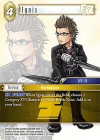 Ignis - Hidden Trials - Final Fantasy TCG card