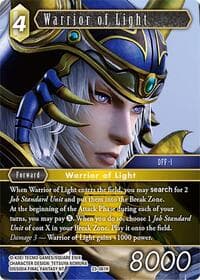 Warrior of Light - Hidden Trials - Final Fantasy TCG card