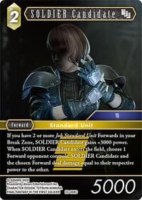 SOLDIER Candidate (23-068C) - Hidden Trials - Final Fantasy TCG card