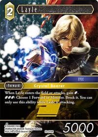 Layle - Hidden Trials - Final Fantasy TCG card