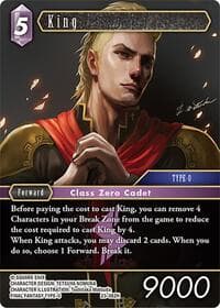 King - Hidden Trials - Final Fantasy TCG card