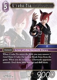 G'raha Tia - Hidden Trials - Final Fantasy TCG card