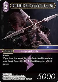 SOLDIER Candidate (23-089C) - Hidden Trials - Final Fantasy TCG card