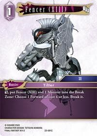 Fencer (XIII) - Hidden Trials - Final Fantasy TCG card