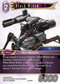 Black Widow - Hidden Trials - Final Fantasy TCG card