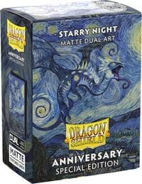 Dragon Shield Dual Matte: Anniversary Special Edition - Starry Night (100-pack) - Dragon Shield Card Sleeves - Card Sleeves card