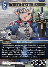Young Excenmille - Hidden Trials - Final Fantasy TCG card