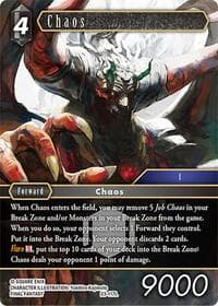 Chaos - Hidden Trials - Final Fantasy TCG card