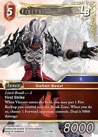 Vincent LB - Hidden Trials - Final Fantasy TCG card