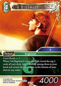 Cid Highwind LB - Hidden Trials - Final Fantasy TCG card