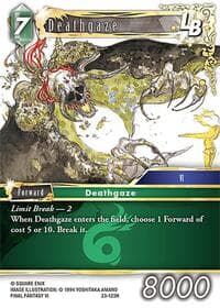 Deathgaze LB - Hidden Trials - Final Fantasy TCG card