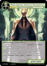 Robo Maeda, Peak of Technology - The Battle at the Sacred Ruins - Force of Will card