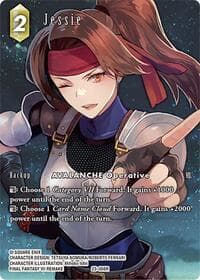 Jessie (Full Art) - Hidden Trials - Final Fantasy TCG card