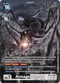 Armageddemon (Alternate Art) - Secret Crisis - Digimon Card Game card