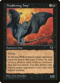 Maddening Imp - Tempest - Magic: The Gathering card