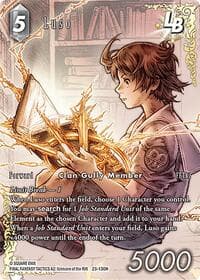Luso LB (Full Art) - Hidden Trials - Final Fantasy TCG card