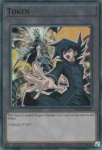 Token: Chazz & Armed Dragon Thunder LV10 - The Infinite Forbidden - YuGiOh card