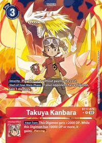 Takuya Kanbara (Alternate Art) - Secret Crisis - Digimon Card Game card