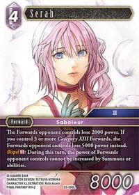 Serah - Hidden Trials - Final Fantasy TCG card